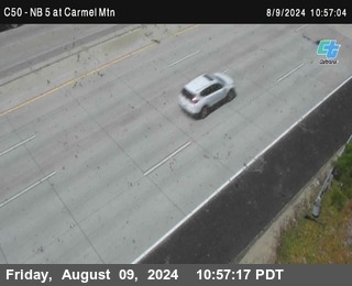 NB 5 at Carmel Mountain Rd.