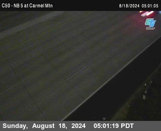 NB 5 at Carmel Mountain Rd.