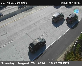 NB 5 at Carmel Mountain Rd.