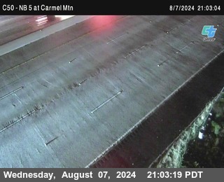 NB 5 at Carmel Mountain Rd.