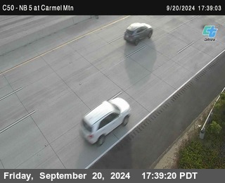 NB 5 at Carmel Mountain Rd.