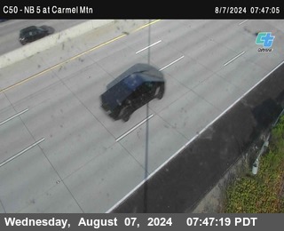 NB 5 at Carmel Mountain Rd.