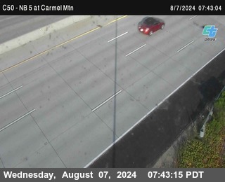 NB 5 at Carmel Mountain Rd.