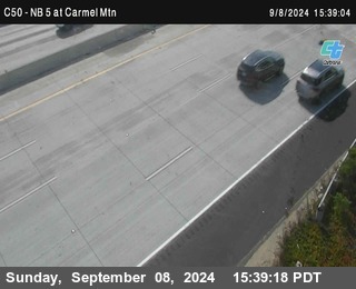 NB 5 at Carmel Mountain Rd.