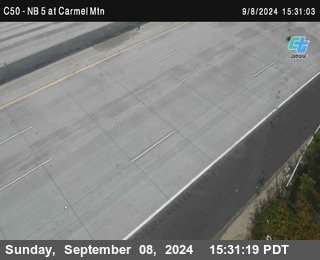 NB 5 at Carmel Mountain Rd.