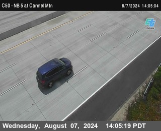 NB 5 at Carmel Mountain Rd.