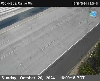 NB 5 at Carmel Mountain Rd.