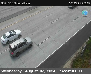 NB 5 at Carmel Mountain Rd.