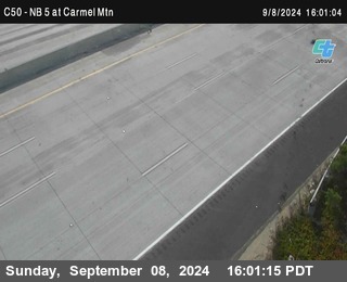 NB 5 at Carmel Mountain Rd.