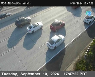 NB 5 at Carmel Mountain Rd.