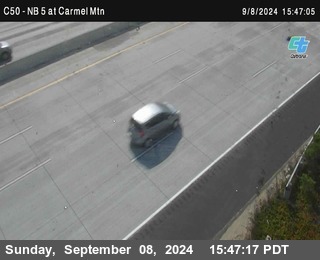 NB 5 at Carmel Mountain Rd.