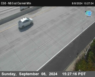 NB 5 at Carmel Mountain Rd.