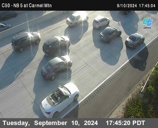 NB 5 at Carmel Mountain Rd.