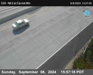 NB 5 at Carmel Mountain Rd.