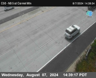 NB 5 at Carmel Mountain Rd.