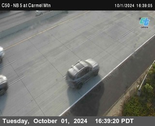 NB 5 at Carmel Mountain Rd.