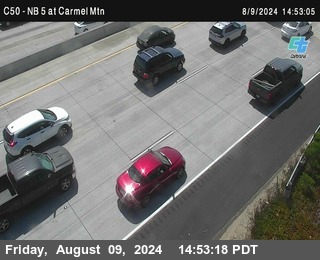 NB 5 at Carmel Mountain Rd.