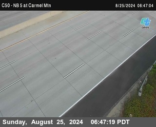 NB 5 at Carmel Mountain Rd.