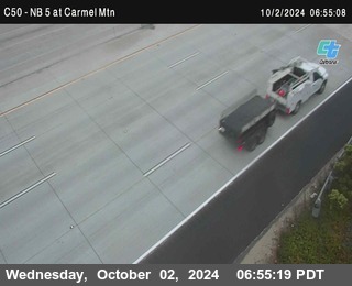 NB 5 at Carmel Mountain Rd.