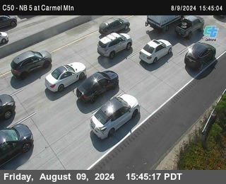 NB 5 at Carmel Mountain Rd.