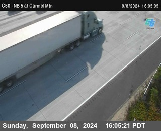 NB 5 at Carmel Mountain Rd.