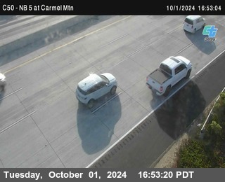 NB 5 at Carmel Mountain Rd.