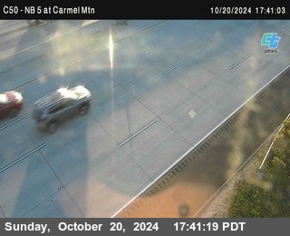 NB 5 at Carmel Mountain Rd.