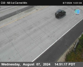 NB 5 at Carmel Mountain Rd.