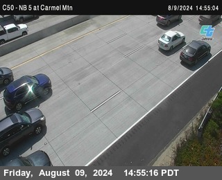 NB 5 at Carmel Mountain Rd.