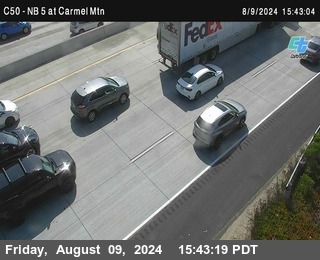 NB 5 at Carmel Mountain Rd.