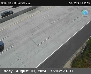 NB 5 at Carmel Mountain Rd.