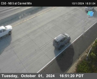 NB 5 at Carmel Mountain Rd.