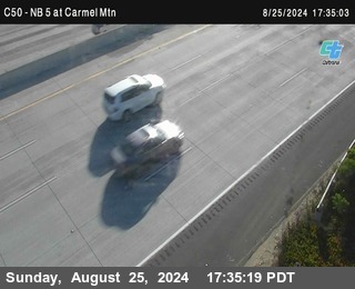 NB 5 at Carmel Mountain Rd.