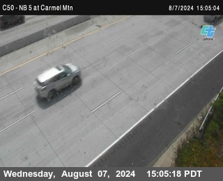 NB 5 at Carmel Mountain Rd.