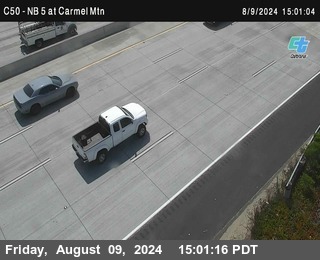 NB 5 at Carmel Mountain Rd.