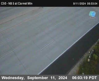 NB 5 at Carmel Mountain Rd.