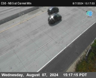 NB 5 at Carmel Mountain Rd.