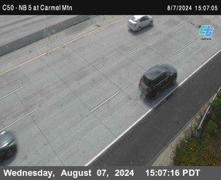 NB 5 at Carmel Mountain Rd.