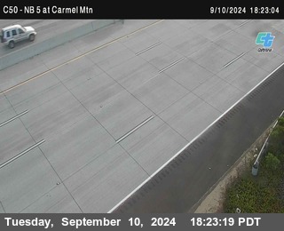 NB 5 at Carmel Mountain Rd.