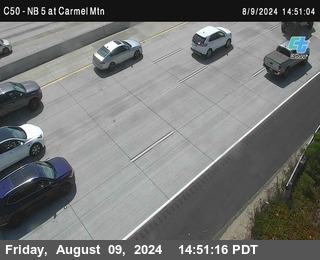 NB 5 at Carmel Mountain Rd.