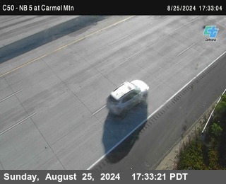 NB 5 at Carmel Mountain Rd.