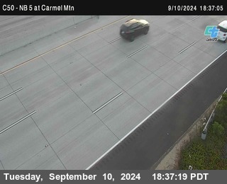 NB 5 at Carmel Mountain Rd.