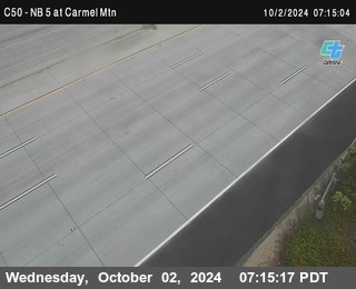 NB 5 at Carmel Mountain Rd.