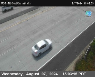 NB 5 at Carmel Mountain Rd.