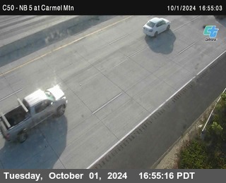 NB 5 at Carmel Mountain Rd.