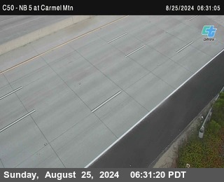 NB 5 at Carmel Mountain Rd.