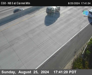 NB 5 at Carmel Mountain Rd.