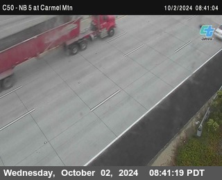 NB 5 at Carmel Mountain Rd.