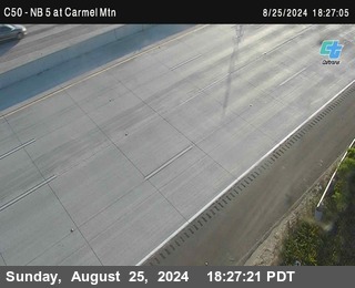 NB 5 at Carmel Mountain Rd.