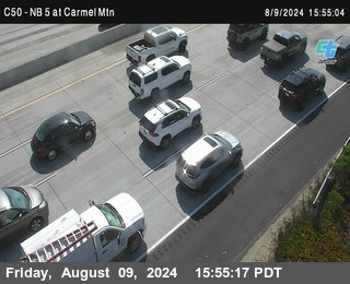 NB 5 at Carmel Mountain Rd.